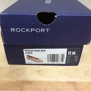 フラットシューズ Rockport Reagan Pump Bow Flats Beige M CI4876 Rockport | Shoes | Rockport Womens Reagan Ballet Flat Wbow